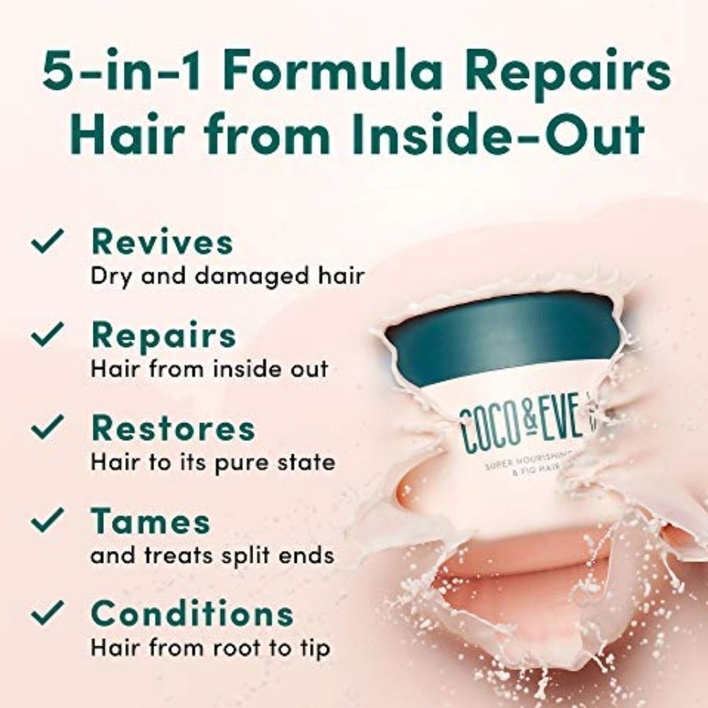 Coco & Eve Like a Virgin Hair Mask & Detangler set - Picture 5 of 11